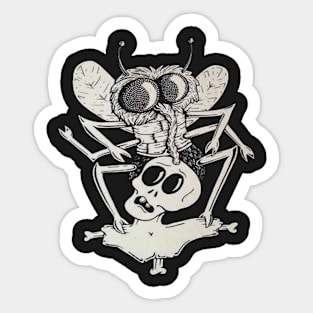 Fly/Alien Sticker